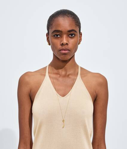 Collar con colgante Sardine para Mujer en Yellow gold Bottega Veneta M&eacute;xico ES - Image 2