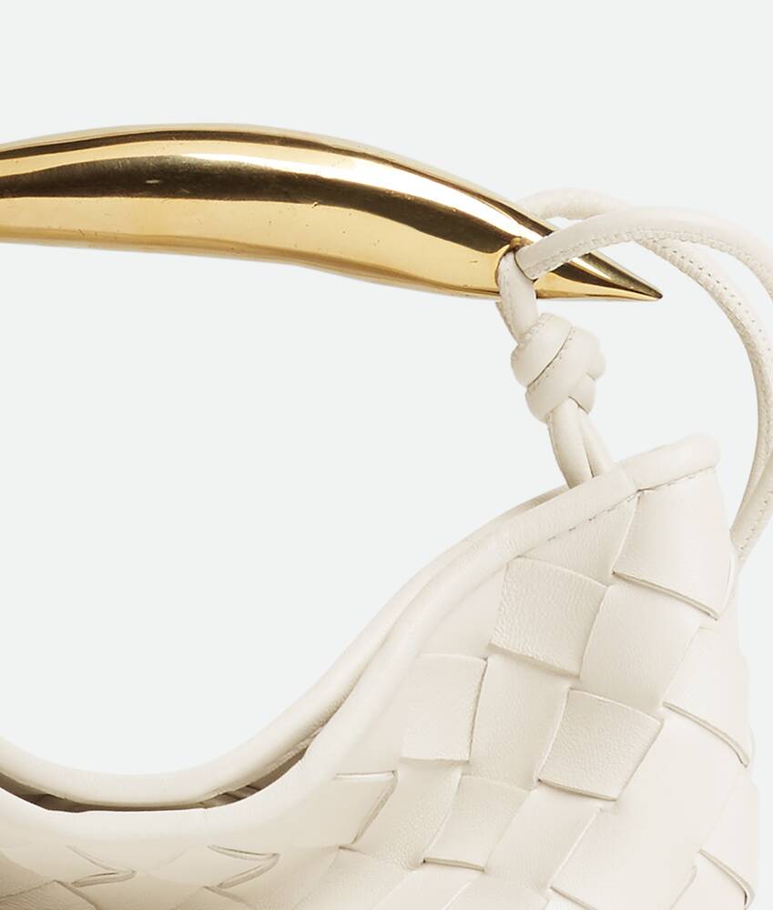 Women's Baby Sardine in Chalk Bottega Veneta Monaco EN - Image 7