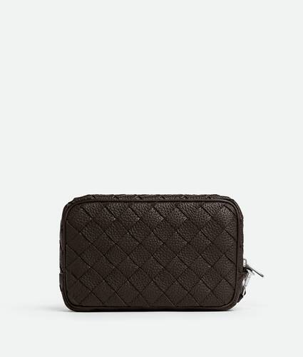Intrecciato Small Pouch With Wristlet