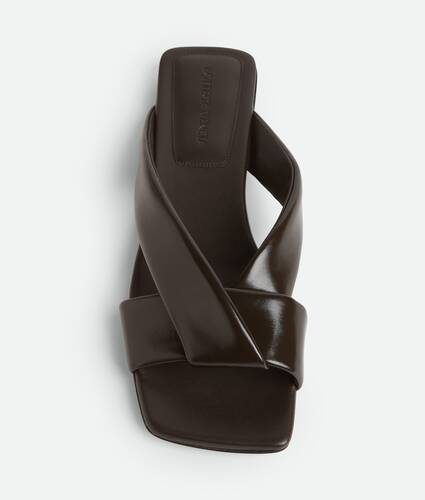Women's Riva Flat Mule in Fondant Bottega Veneta Austria EN - Image 6