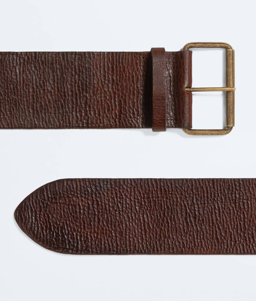 Women's Johnny Belt in Dark oak Bottega Veneta Denmark EN - Image 4