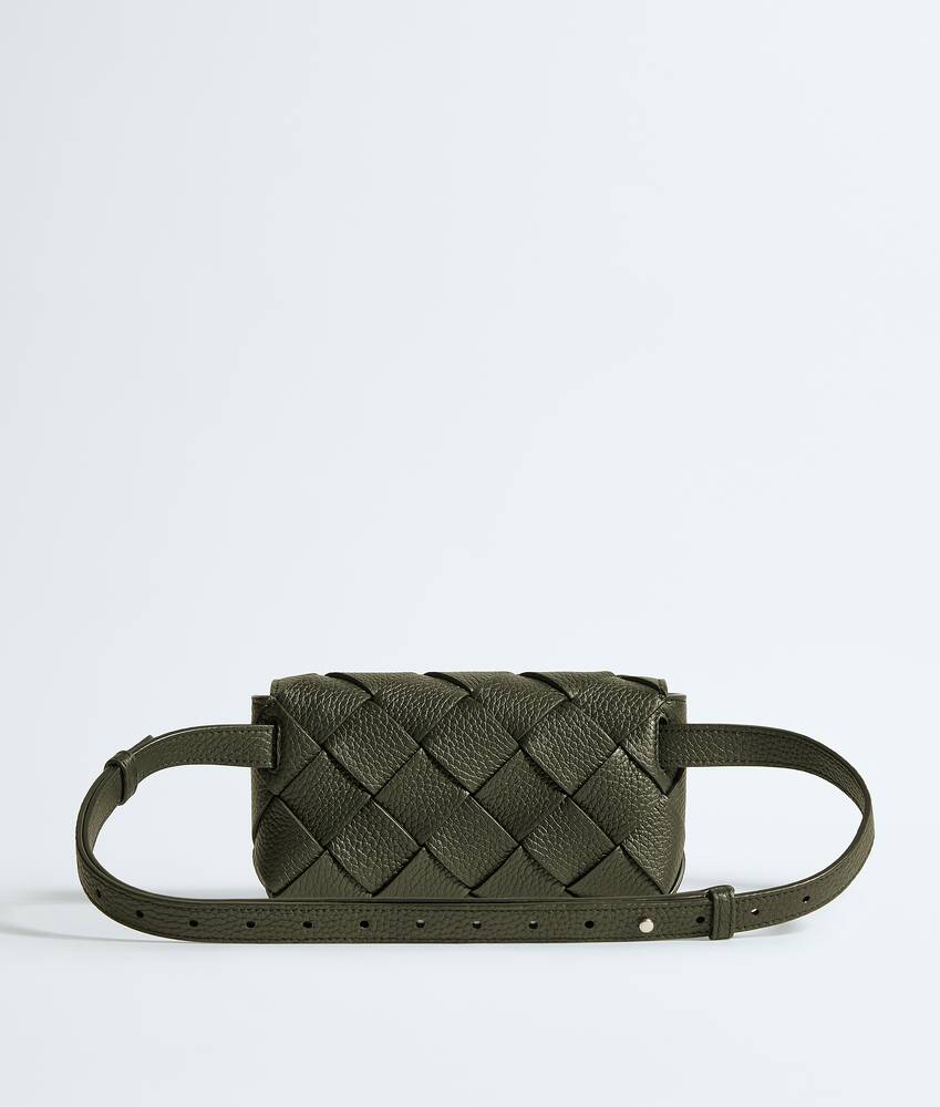 Men's Diago Belt Bag in Bark green Bottega Veneta Australia EN - Image 5