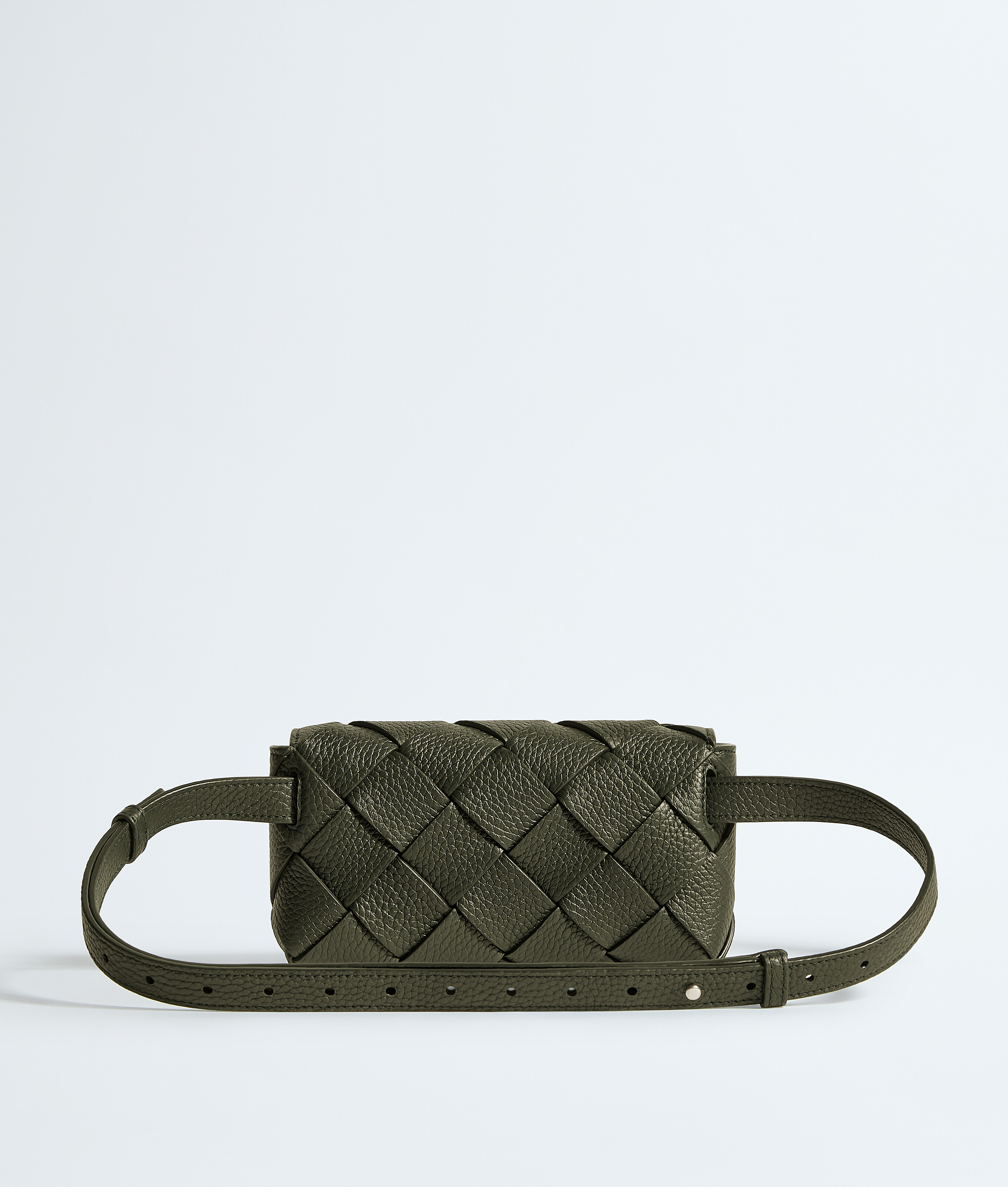 Men's Diago Belt Bag in Bark green Bottega Veneta Luxembourg EN - Image 5