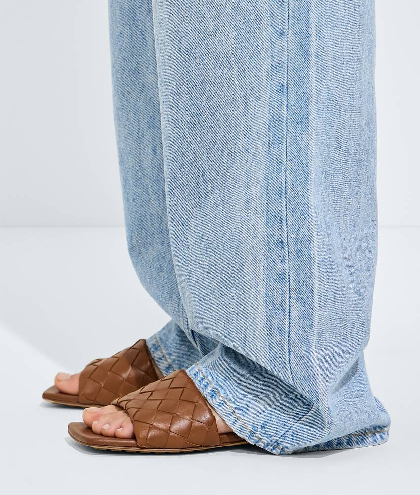 Mules plates Parco pour Femme en Tannin Bottega Veneta Monaco FR - Image 2