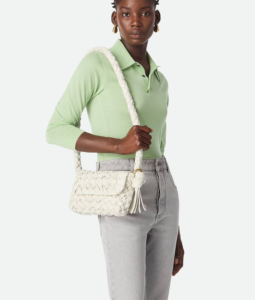 Women's Small Kalimero Citt&agrave; in Bone Bottega Veneta Hong Kong SAR China EN - Image 6