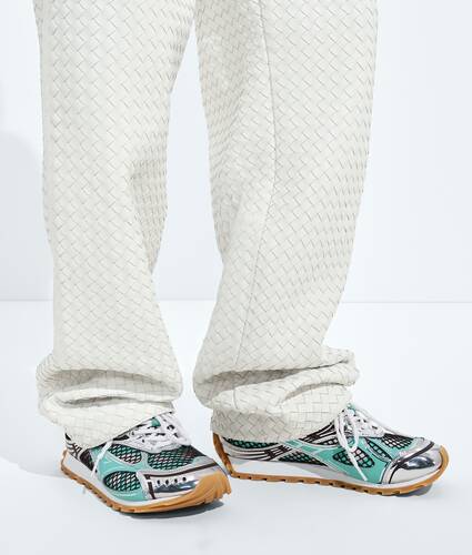 Women's Orbit Sneaker in Green oasis/espresso Bottega Veneta Latvia EN - Image 2