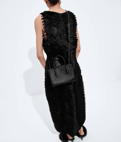 Micro tote Barbara pour Femme en Black Bottega Veneta Monaco FR - Image 6