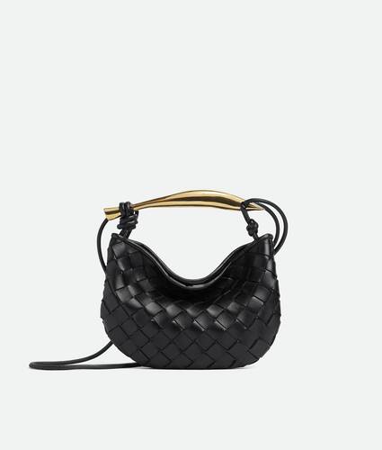 sarineizhanghui　BOTTEGA VENETA バッグ Women's Baby Sardine in Black | Bottega Veneta US