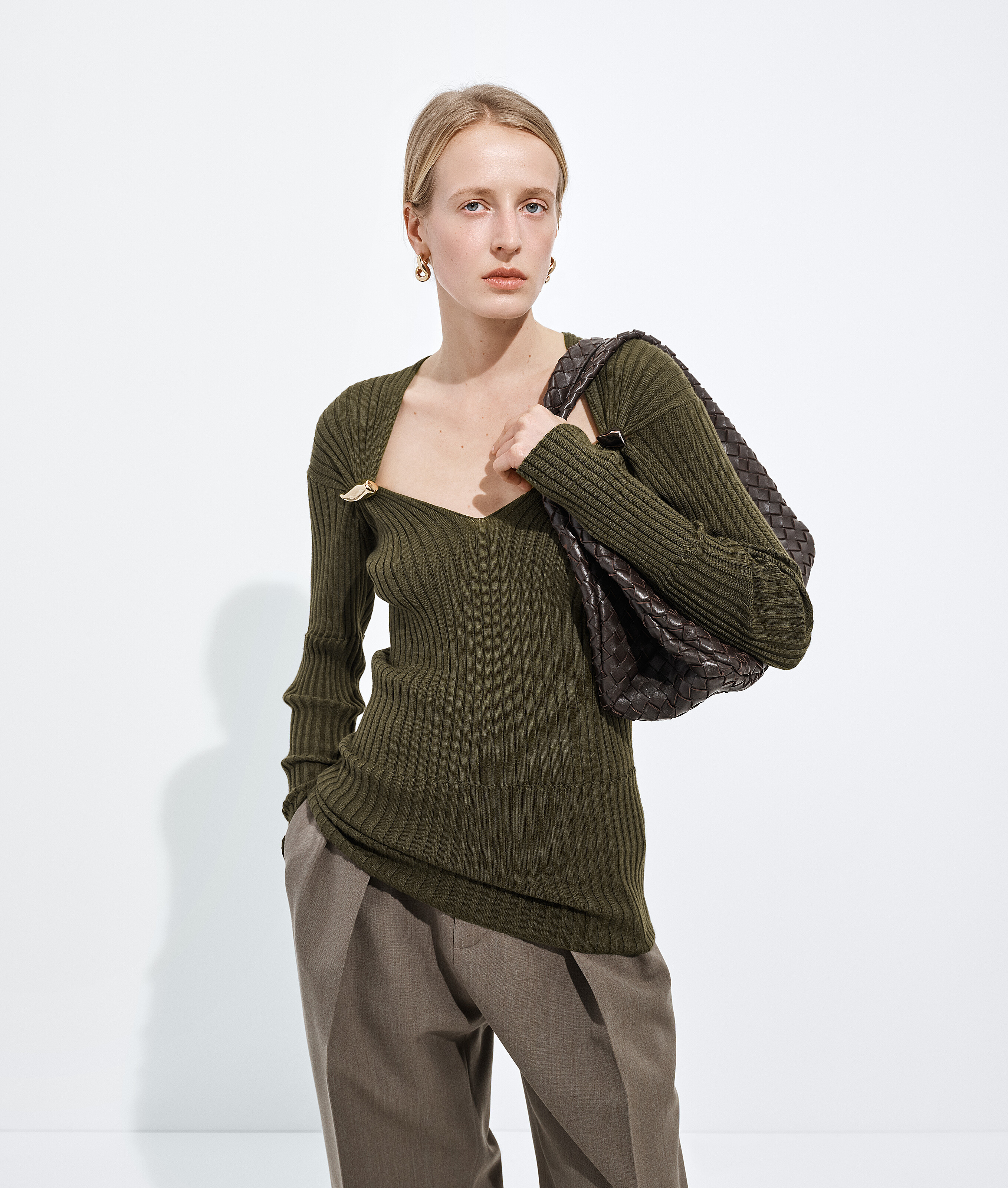 Women's Campana in Fondant Bottega Veneta Malaysia EN - Image 2