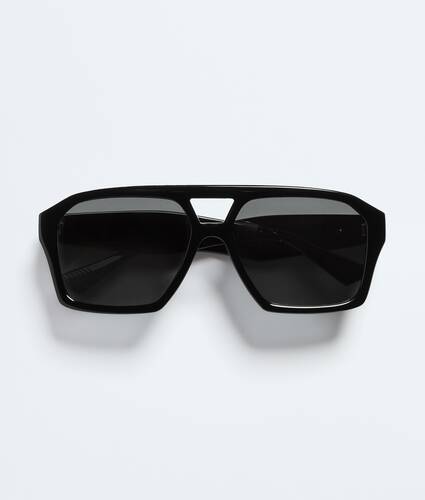Classic Sonnenbrille in Pilotenform in Black grey Bottega Veneta Schweiz DE - Image 1