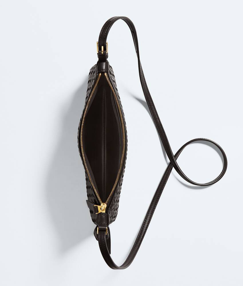 Women's Intrecciato Piccolo Medium Pouch in Espresso Bottega Veneta Spain EN - Image 3