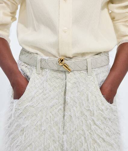 Ceinture Andiamo  pour Femme en Silica grey Bottega Veneta Monaco FR - Image 2