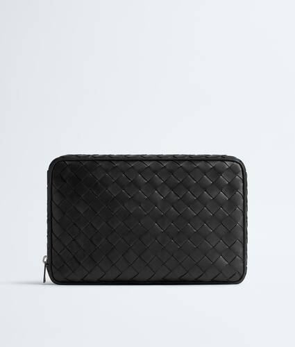 Intrecciato编织大号收纳包 为 男士 在 黑色 Bottega Veneta 新加坡 ZH - Image 1