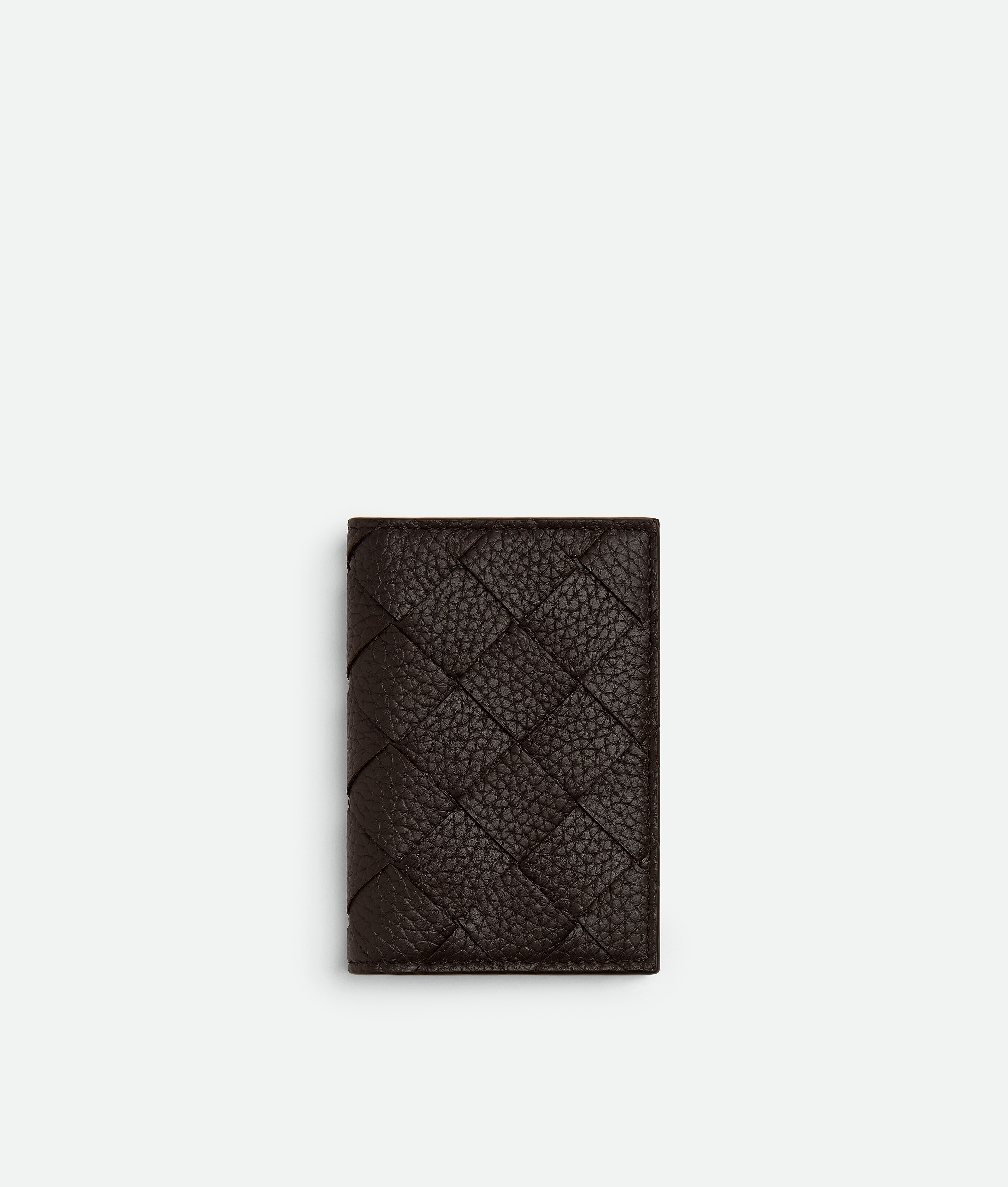 Bottega Veneta Intrecciato Flap Card Case - Fondant - Man