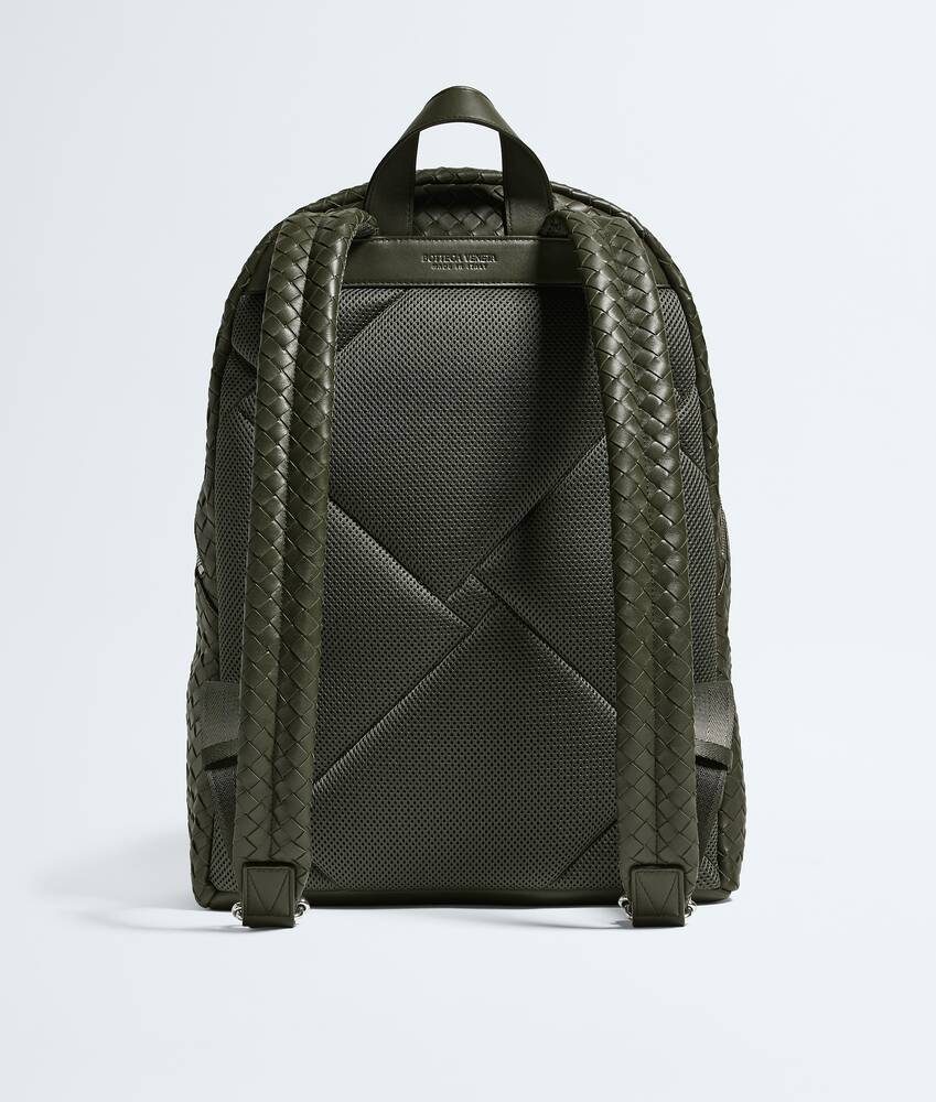 Men's Intrecciato 1975 Backpack in Bark green Bottega Veneta Zimbabwe EN - Image 5