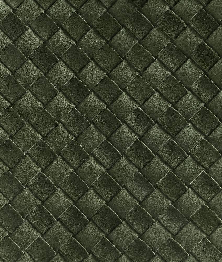 Women's Large Andiamo in Green tweed Bottega Veneta Denmark EN - Image 8