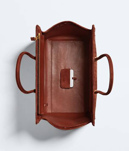Women's Barbara Tote in Rust Bottega Veneta Singapore EN - Image 3
