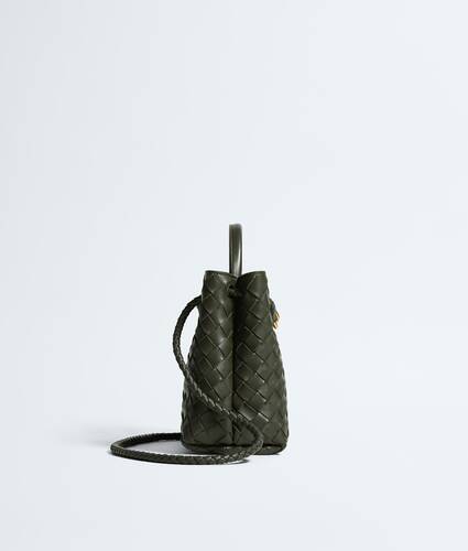 Women's Small Andiamo in Bark green Bottega Veneta Singapore EN - Image 4
