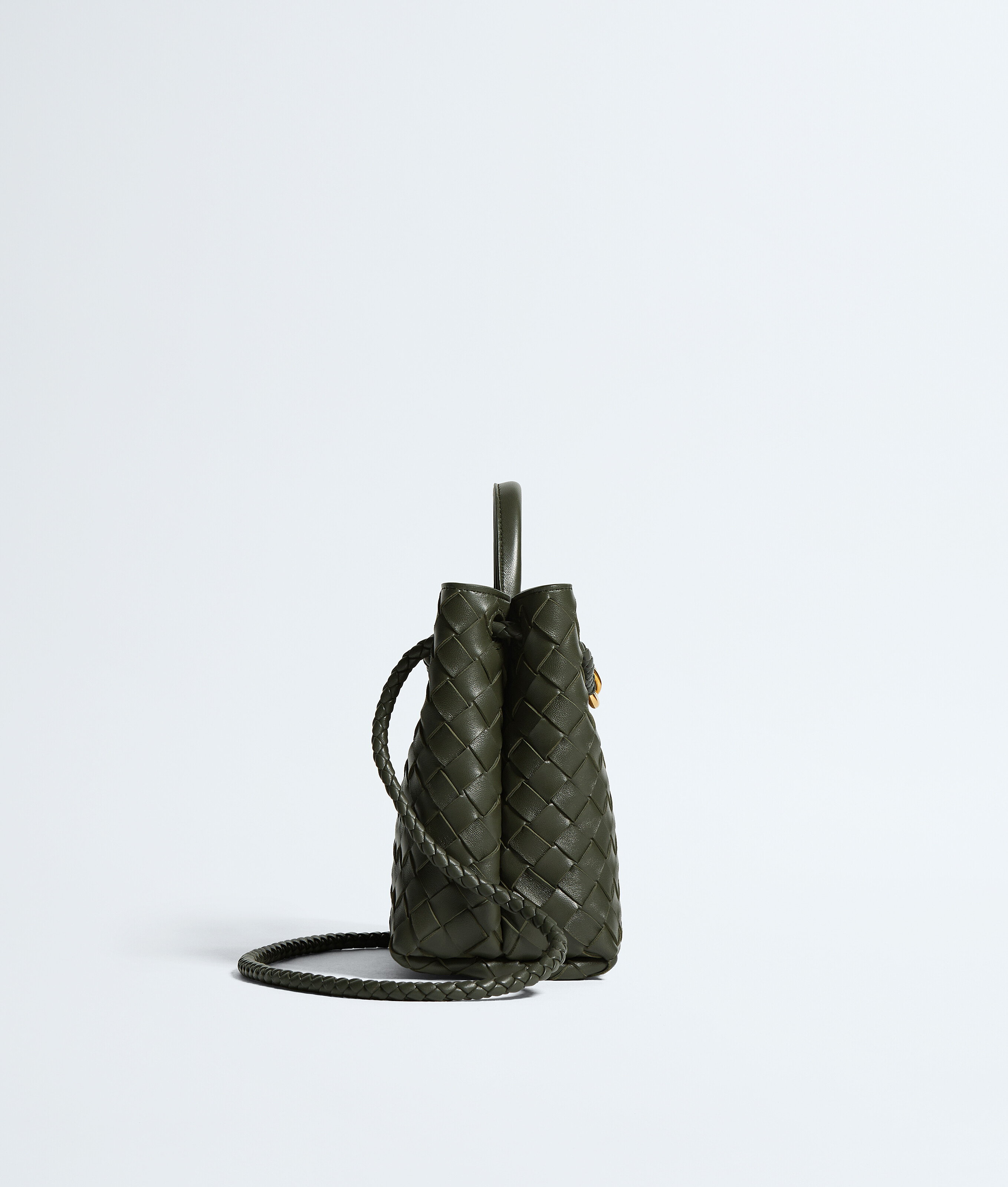 Women's Small Andiamo in Bark green Bottega Veneta Luxembourg EN - Image 4