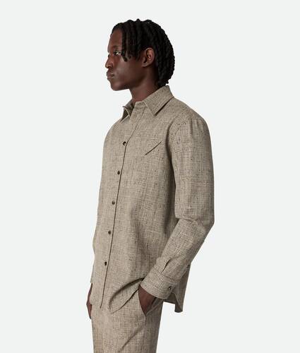 Fleck Viscose Shirt
