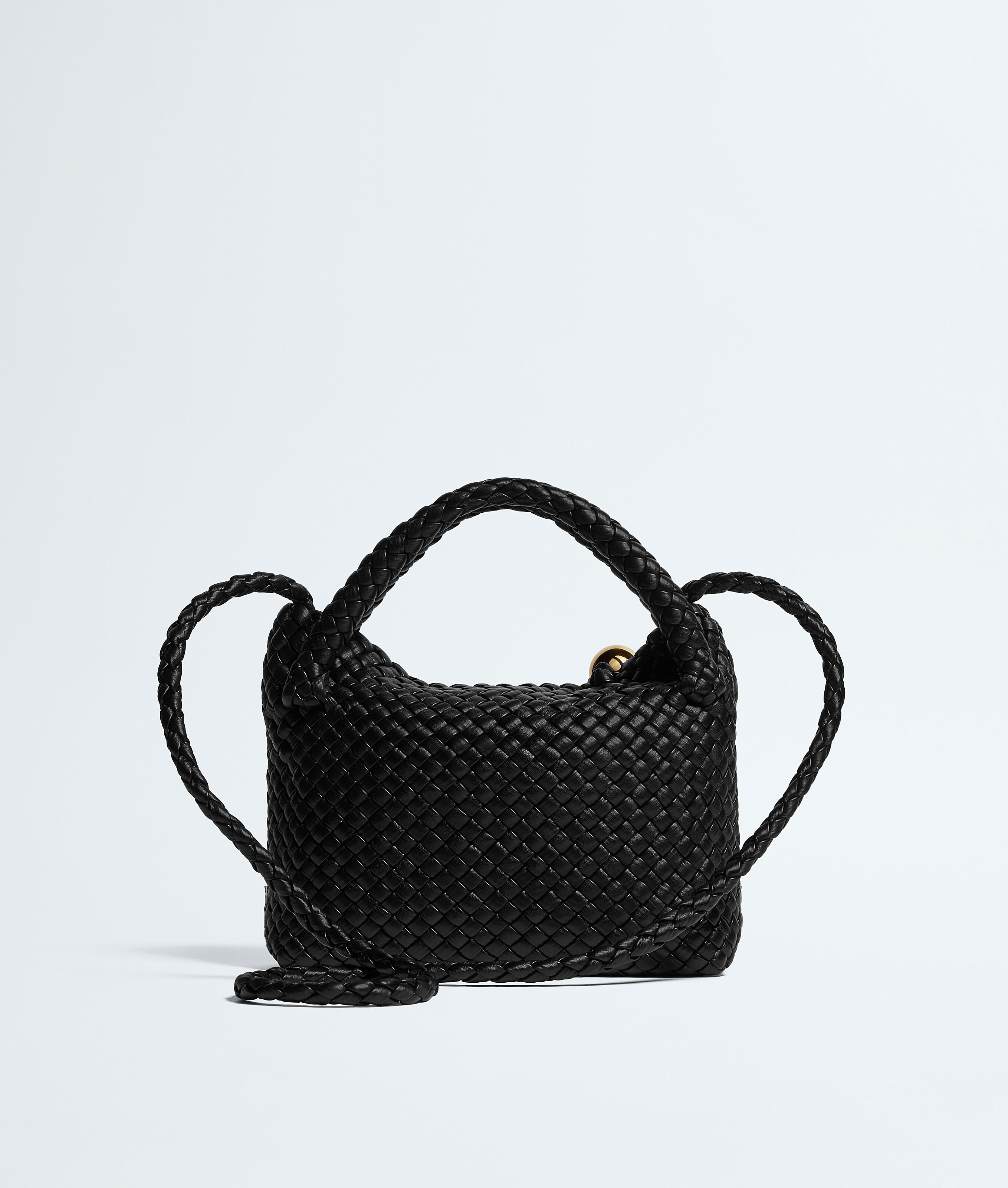 Women's Small Tosca in Black Bottega Veneta Luxembourg EN - Image 5
