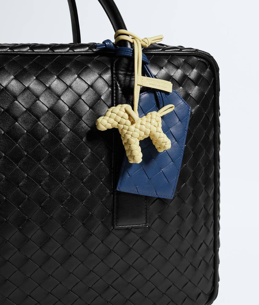 Men's Dog Charm in Buttercup Bottega Veneta South Korea EN - Image 3