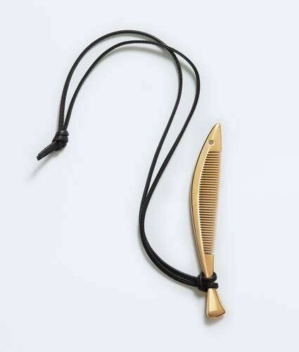 Sardine Hair Comb in Espresso Bottega Veneta United Kingdom EN - Image 1