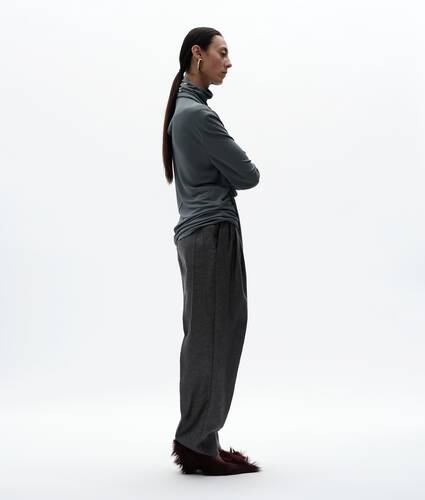 Ela's Blusa em jersey de viscose em Harbor grey Bottega Veneta Brasil PT - Image 2