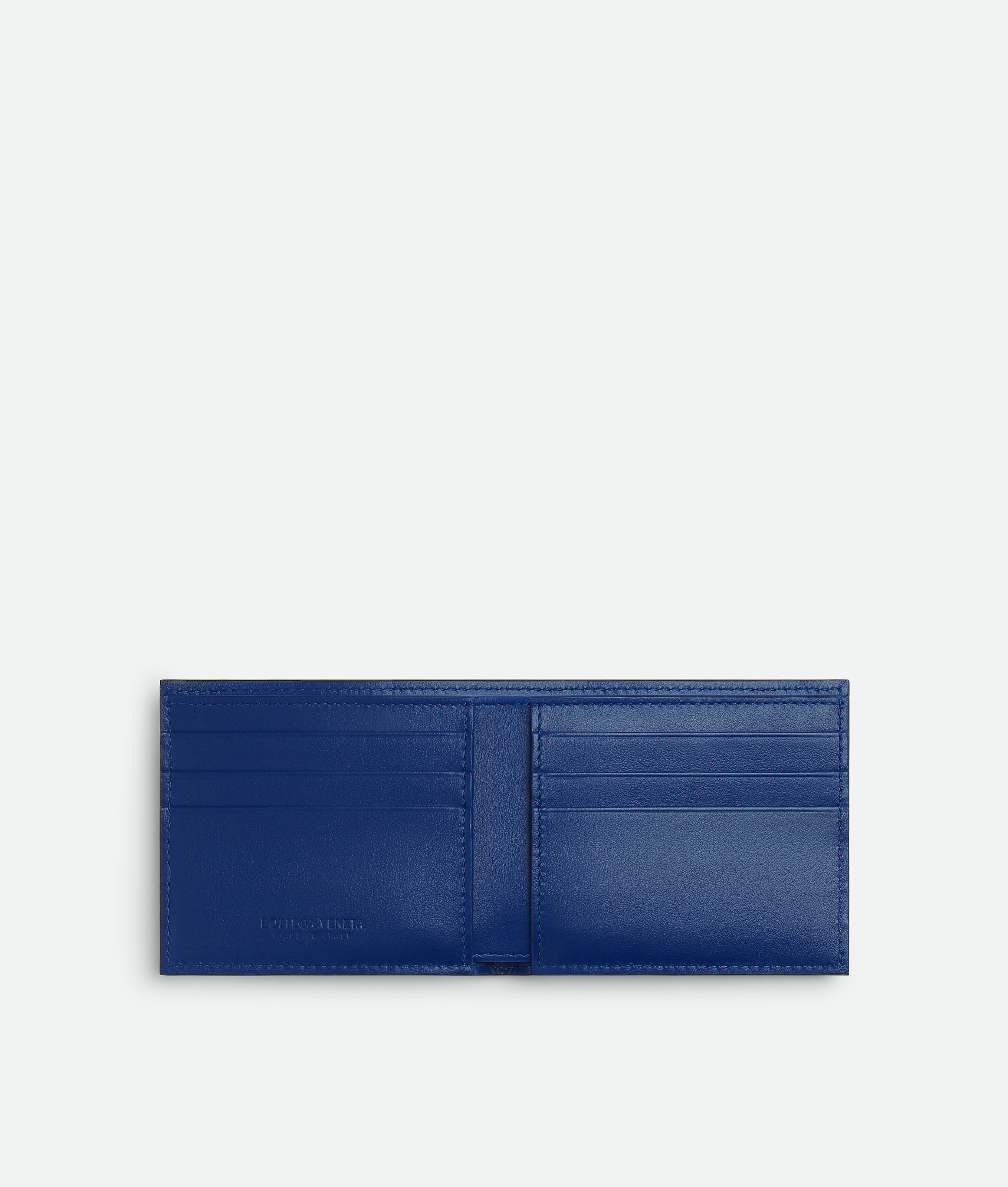 Men's Cassette Bi-Fold Wallet in Nocturnal/blue royal Bottega Veneta France EN - Image 2