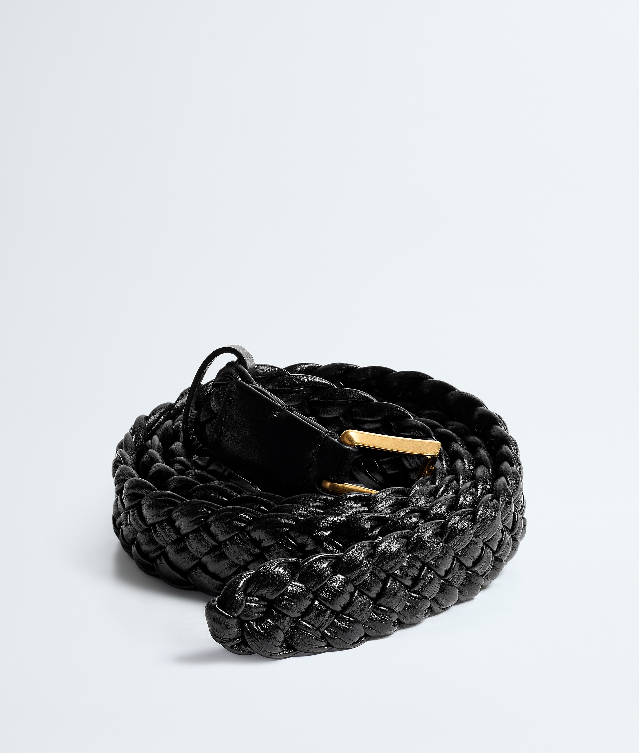 Women's Solo Belt in Black Bottega Veneta Norway EN - Image 3