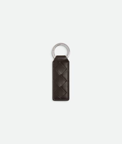 Men's Tab Key Ring in Fondant Bottega Veneta Qatar EN - Image 1