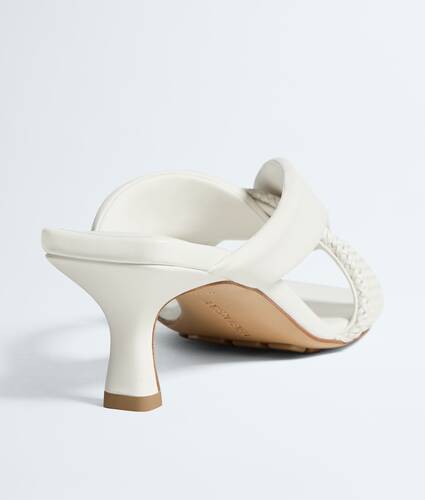 Women's Riva Mule in Alabaster Bottega Veneta Spain EN - Image 5