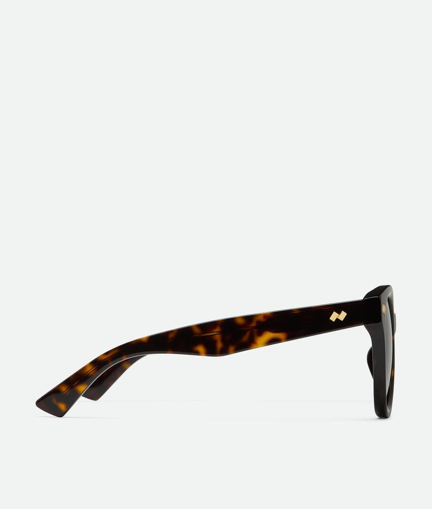 Women's Dizzy Round Sunglasses in Havana/brown Bottega Veneta United Kingdom EN - Image 3