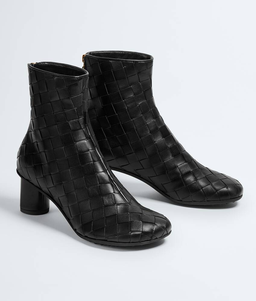 Women's Atomic Ankle Boot in Black Bottega Veneta Croatia EN - Image 3