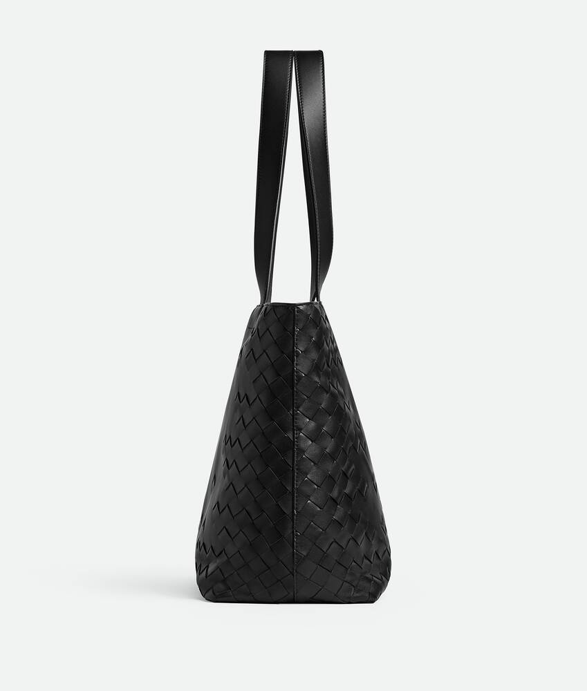 ブラックスモール イントレチャート ファスナー トートバッグ