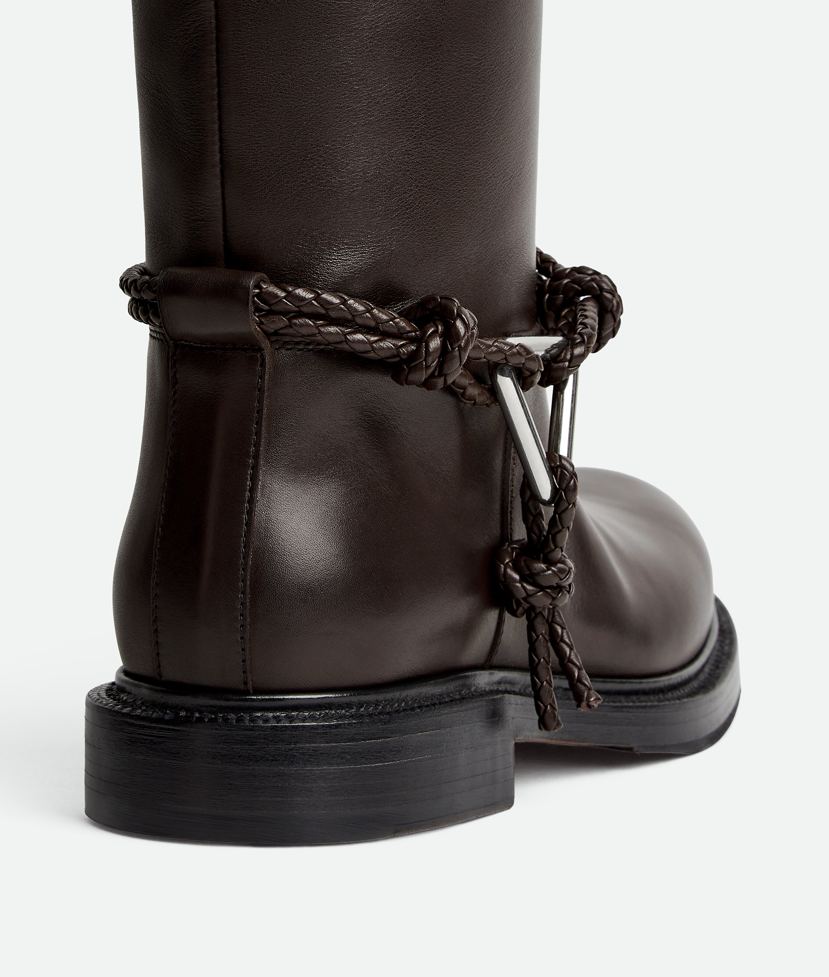 Bottega Veneta Leather Knee-high Boots In Multi