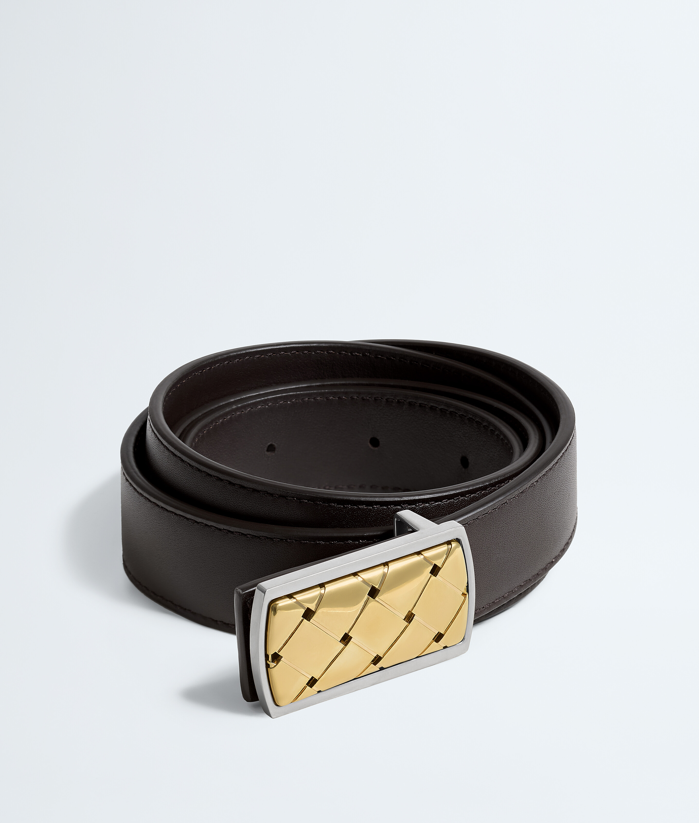 Bottega Veneta Brown Elevator Belt - Man - 85