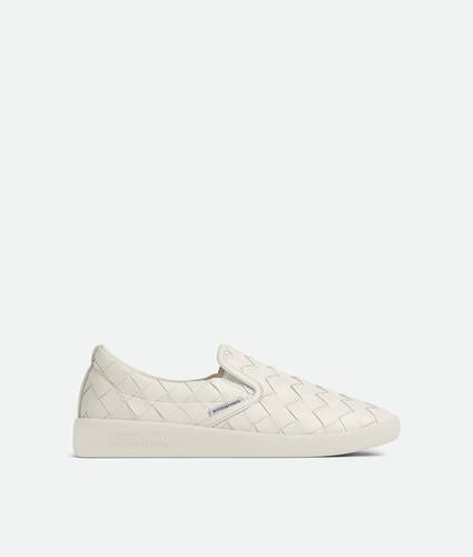 Women's Sawyer Sneaker in White Bottega Veneta Romania EN - Image 1