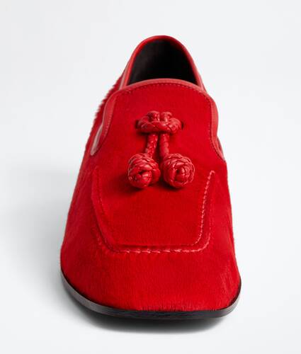 Women's Romeo Loafer in Flash red Bottega Veneta Croatia EN - Image 3