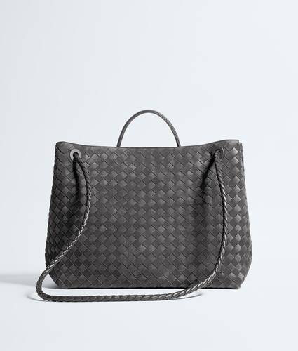 Women's Large Andiamo in Obsidian gray Bottega Veneta Zimbabwe EN - Image 5