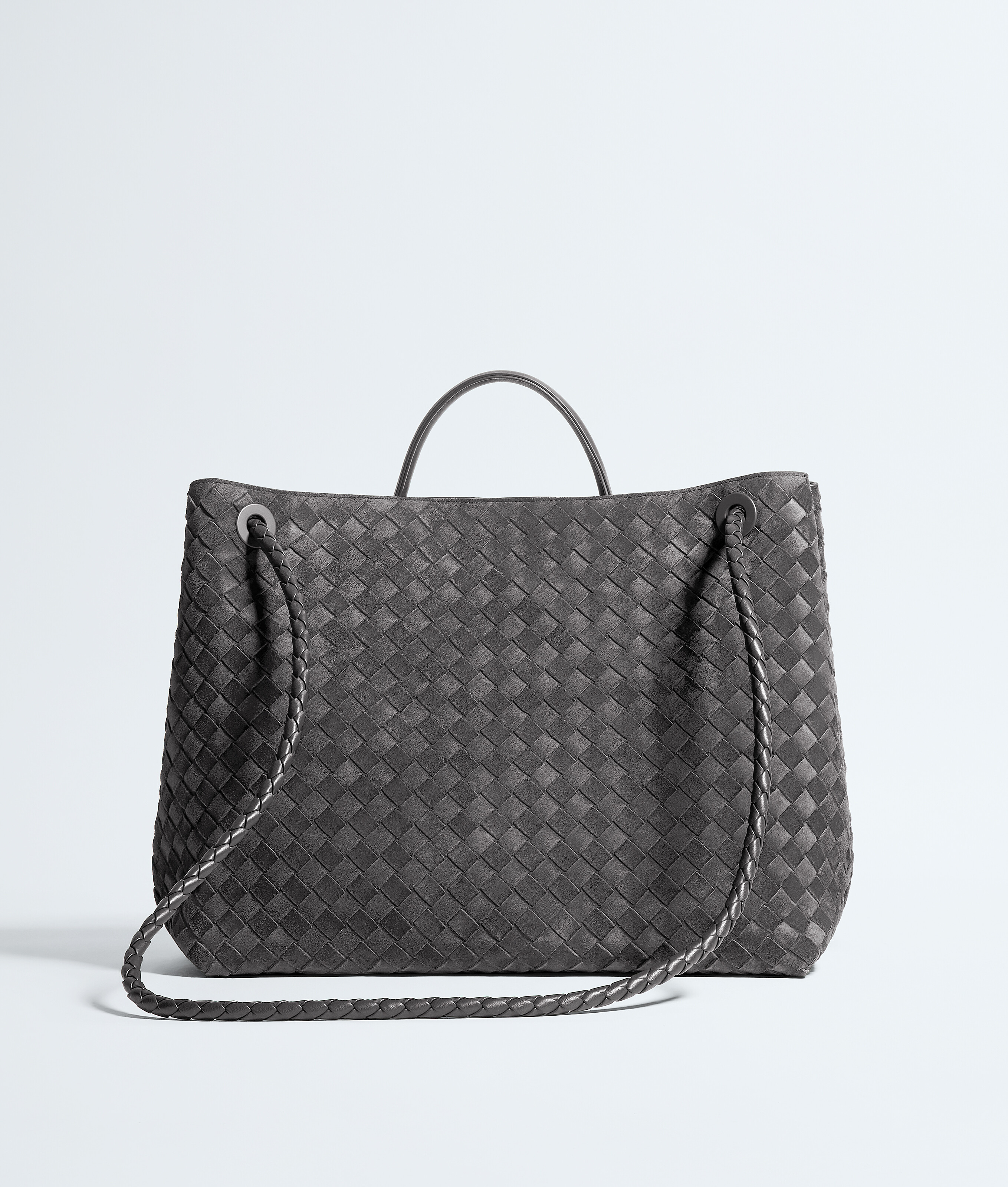 Women's Large Andiamo in Obsidian gray Bottega Veneta Portugal EN - Image 5