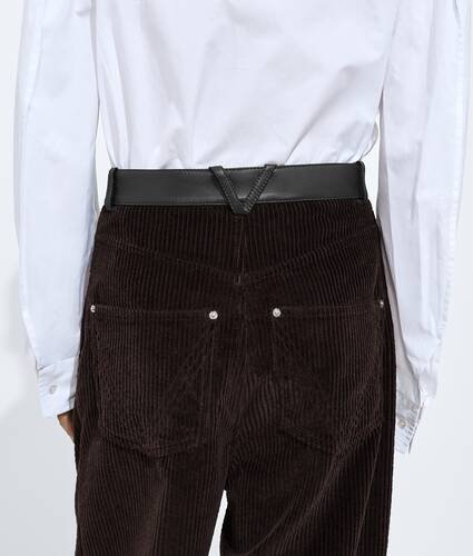 Men's Cotton Corduroy Pants in Intense carrubo Bottega Veneta United States EN - Image 4