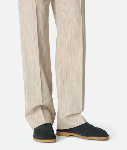 Ele's Bota daddy chelsea de cano m&eacute;dio em Ardoise Bottega Veneta Brasil PT - Image 2