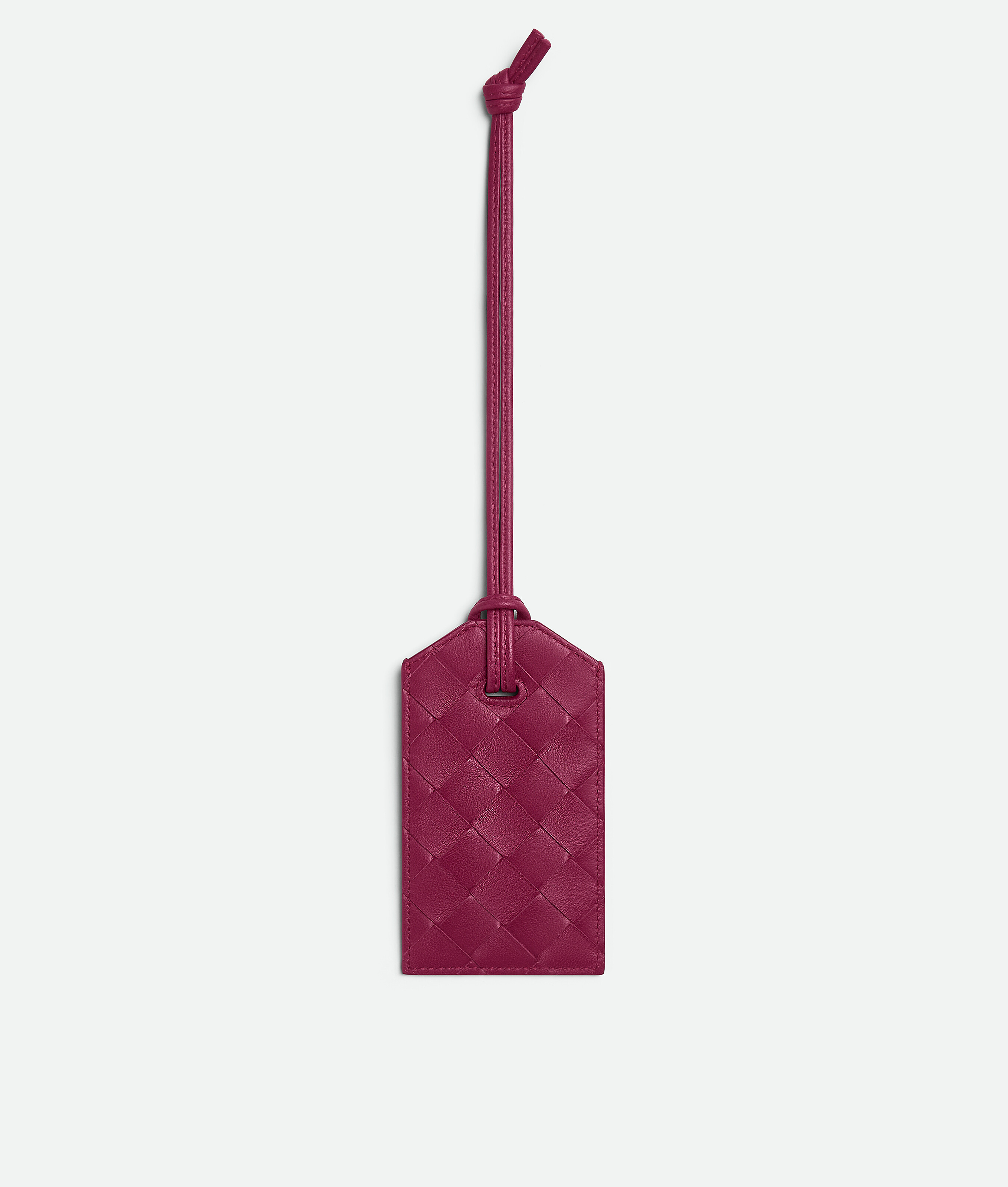 Bottega Veneta Purple Getaway Tag Holder - Man - U