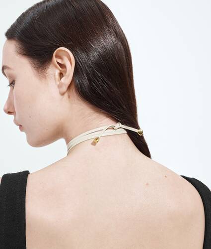 Sardine Leather Necklace