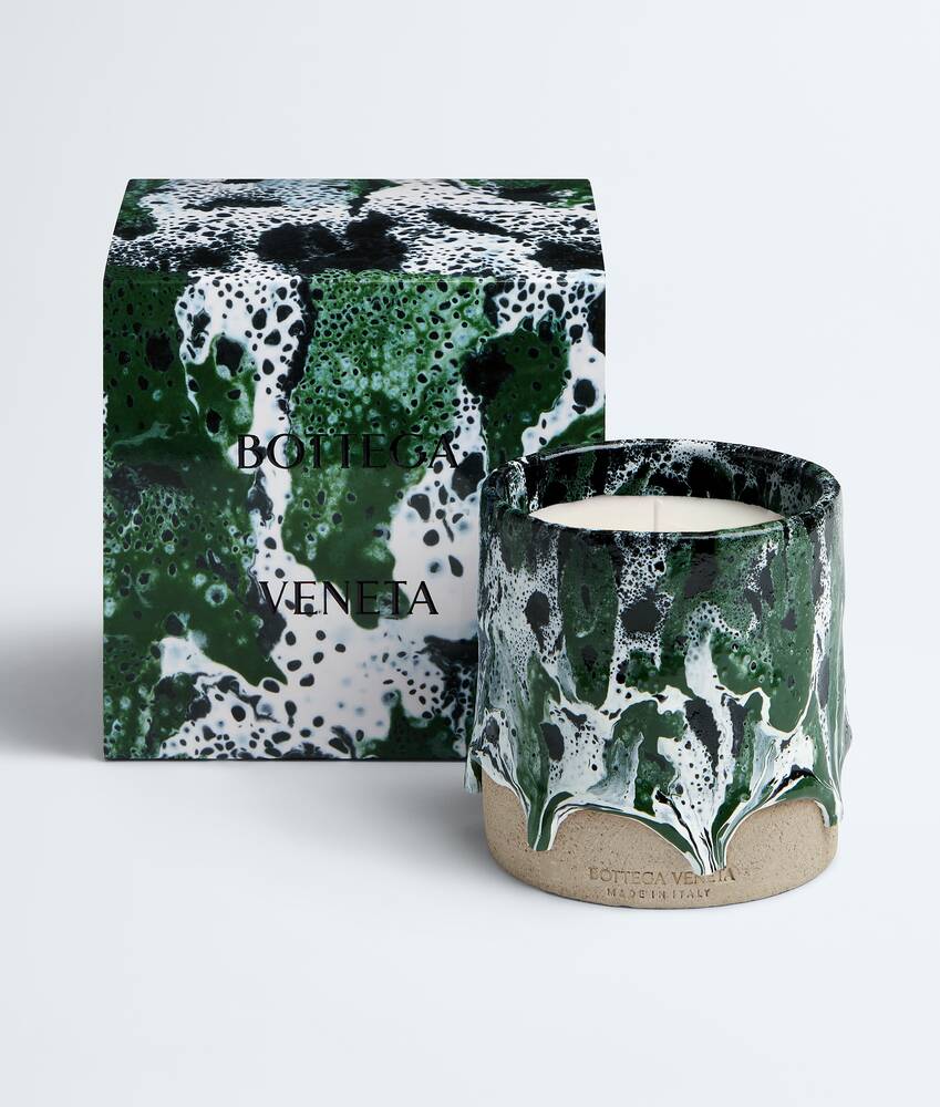 Raintree Glaze Candle in Green/white/black Bottega Veneta United Kingdom EN - Image 5