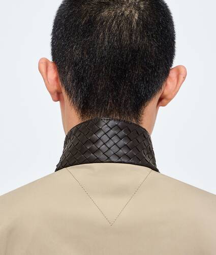 Men's Light Cotton Jacket in Sahara Bottega Veneta Qatar EN - Image 4