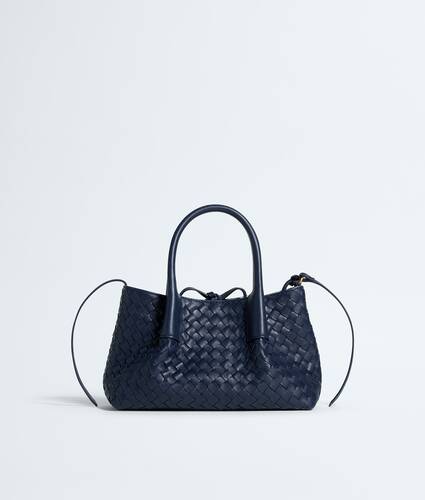 Women's Small Pinacoteca in Petroleum/glacial Bottega Veneta Italy EN - Image 1