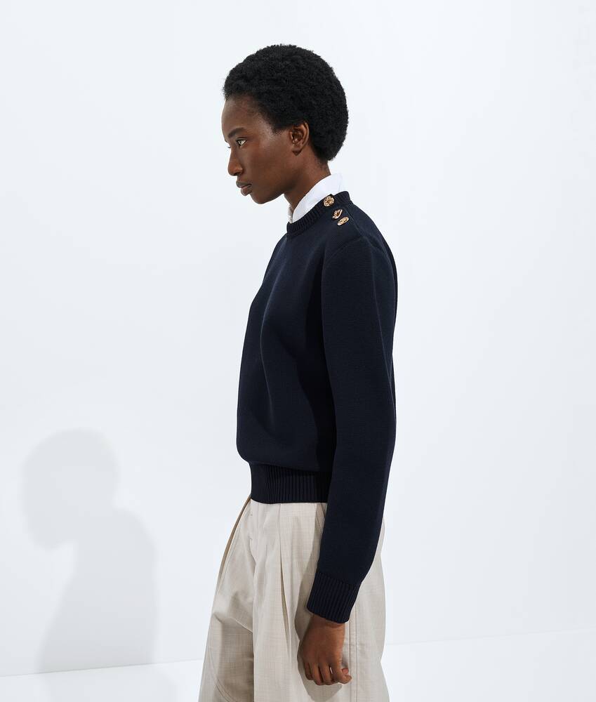 Display a large version of the product image 2 - Wool and Cotton Sweater