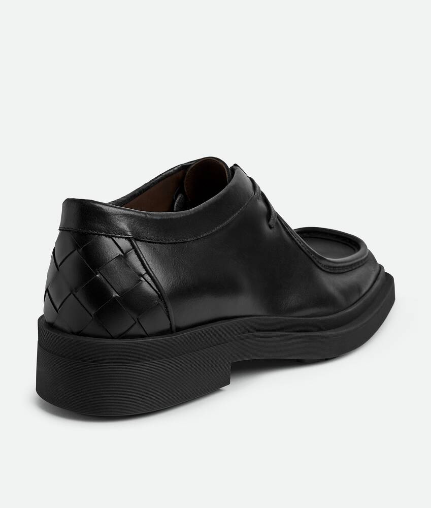 Men's Ben Lace-Up Shoe in Black Bottega Veneta France EN - Image 7